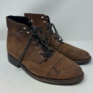 Thursday Boot Company Captain Boots in Brown Leather Men's Size 10